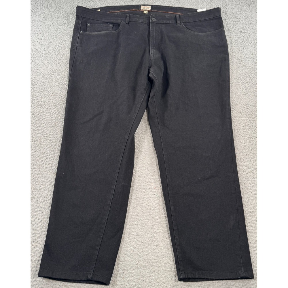 Weatherproof Vintage Jeans Mens 46x29 Black Vintage Regular Taper Big